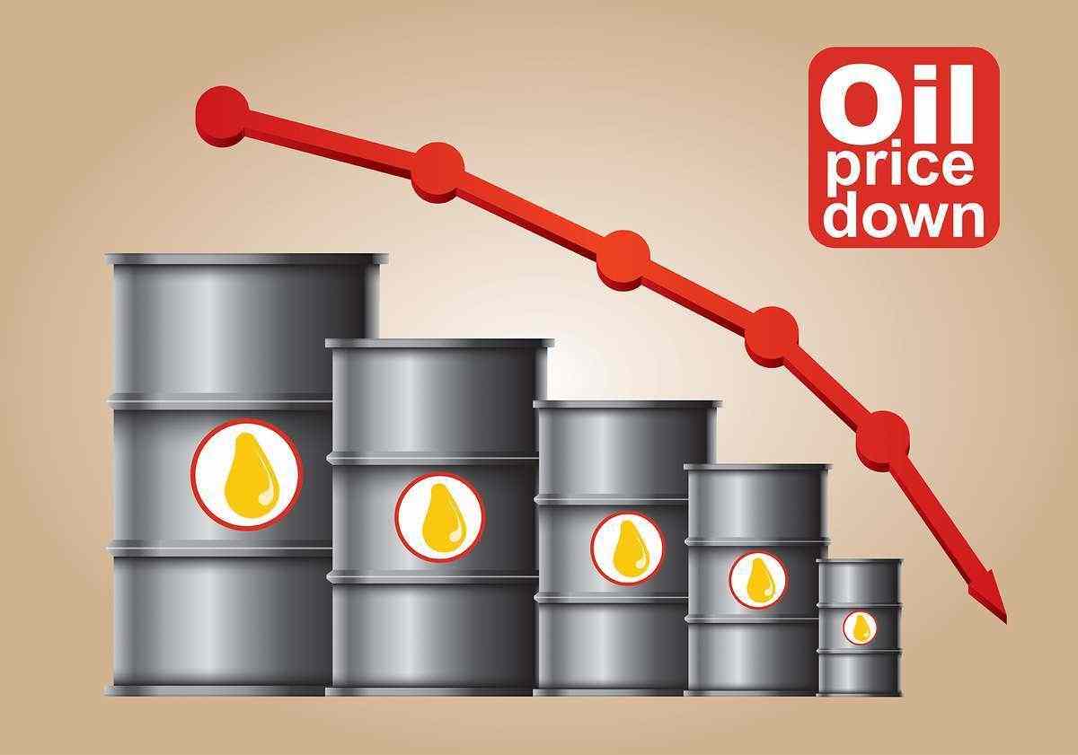 El petróleo se hunde