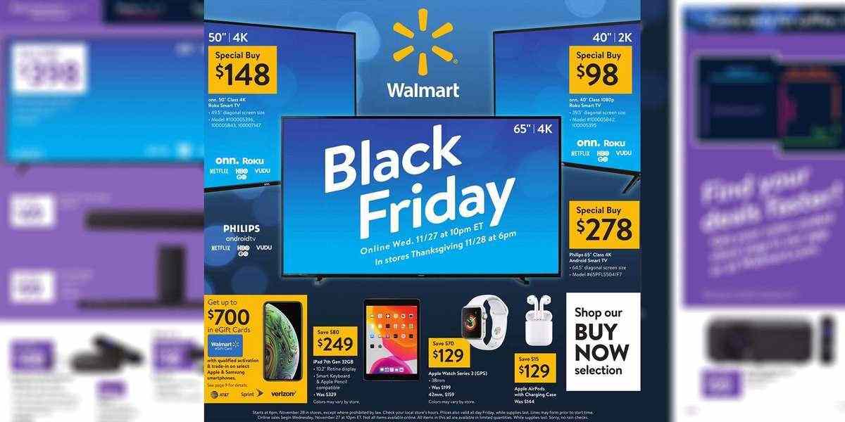 Walmart extiende las ofertas del Black Friday