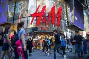 Шведская H&M сократила квартальную выручку на 27%