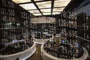 EUROPEAN SHARES INCH LOWER DUE TO TRADE PACT UNCERTAINTY