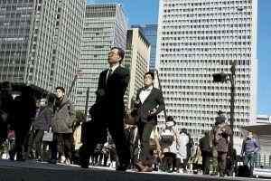 Japan’s economy falls in fourth quarter, recession risks grow