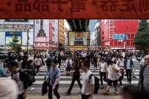 Japan commodity spending falls amid coronavirus spread