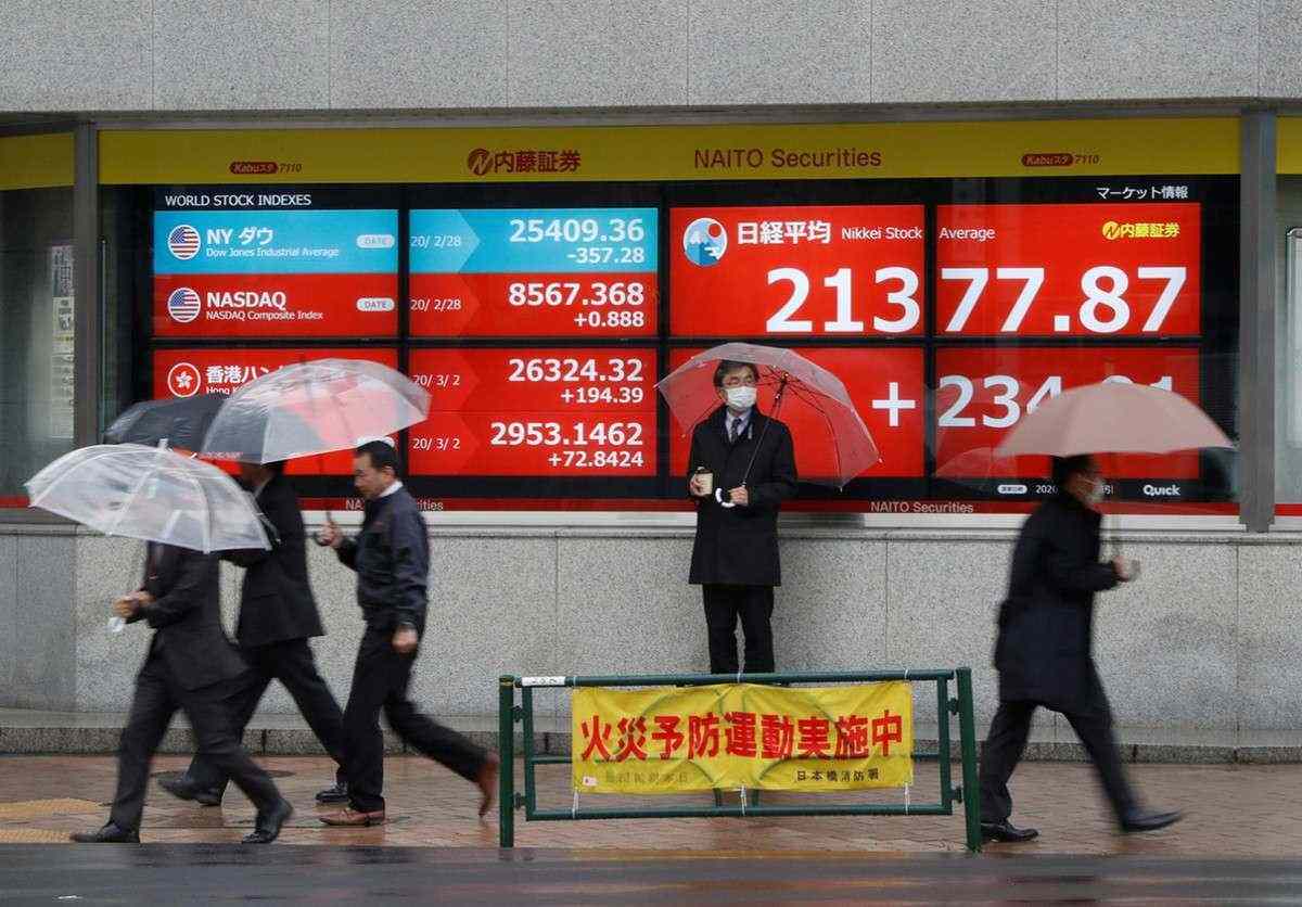 Asian shares turn steady as markets rely on global policy stimulus