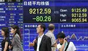 Asian shares on three-month highs after surprise U.S. jobs recovery