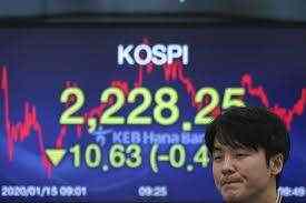 Asian shares mixed as gloomy data casts doubt on recovery hopes