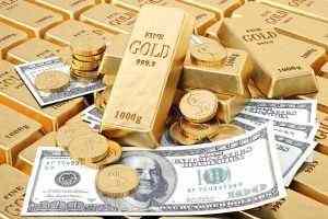 Gold prices down as economic and Dollar recovery signs emerge