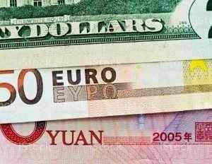 Euro gains on broad dollar weakness, yuan jumps