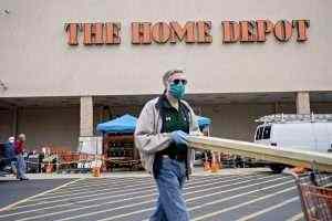 Home Depot beats second-quarter sales estimates amid the coronavirus pandemic