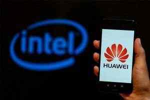 Intel to obtain U.S. licenses to supply products for Huawei