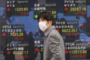Asian shares reach high grounds; Nikkei falls on Tokyo’s virus measures
