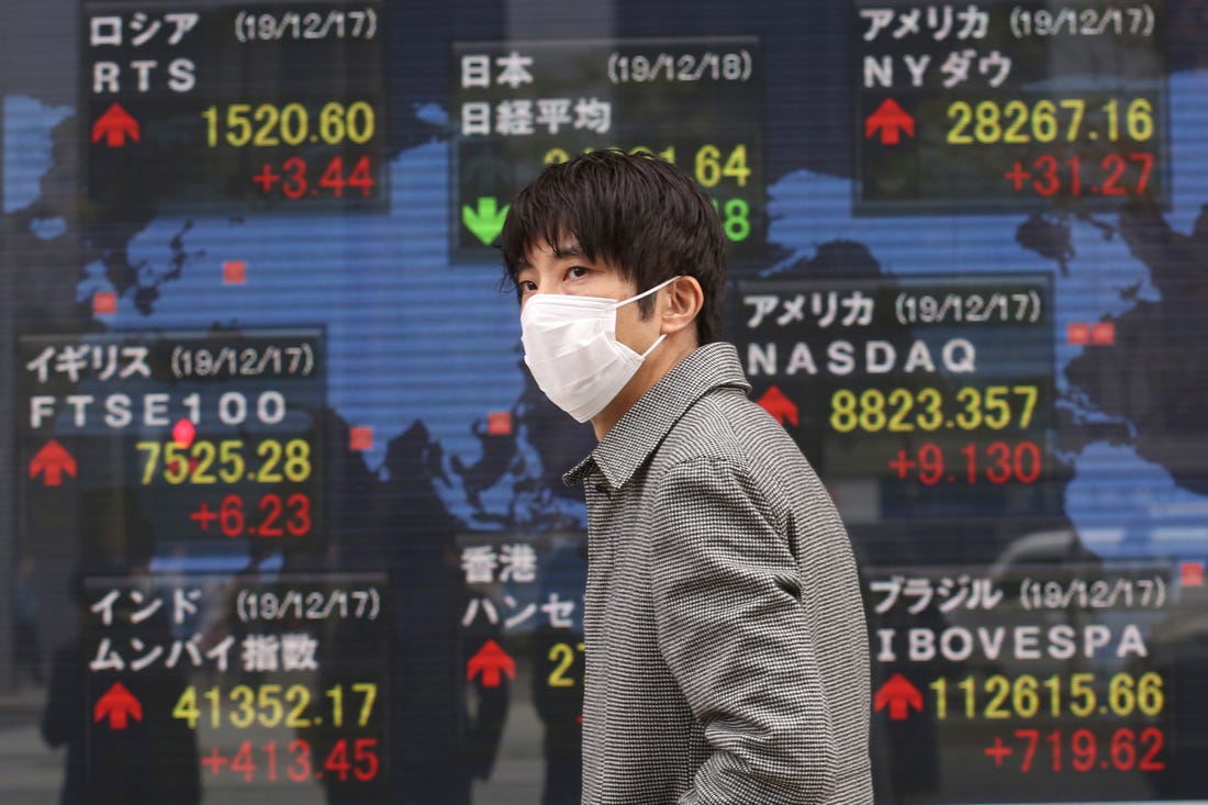 Asian shares gain on recovery hopes