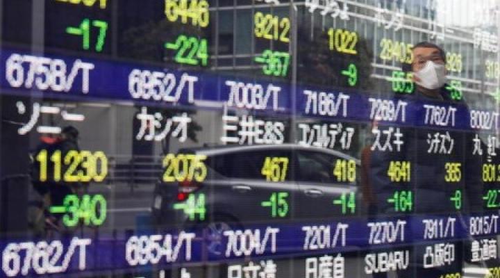 Asian shares ease, dollar sees one-week peak