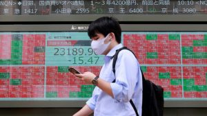 Asian shares plunge on inflation prospects