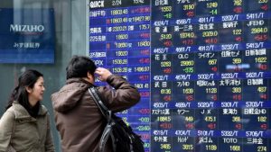 Asian shares decline with global energy shortage inciting inflation fears